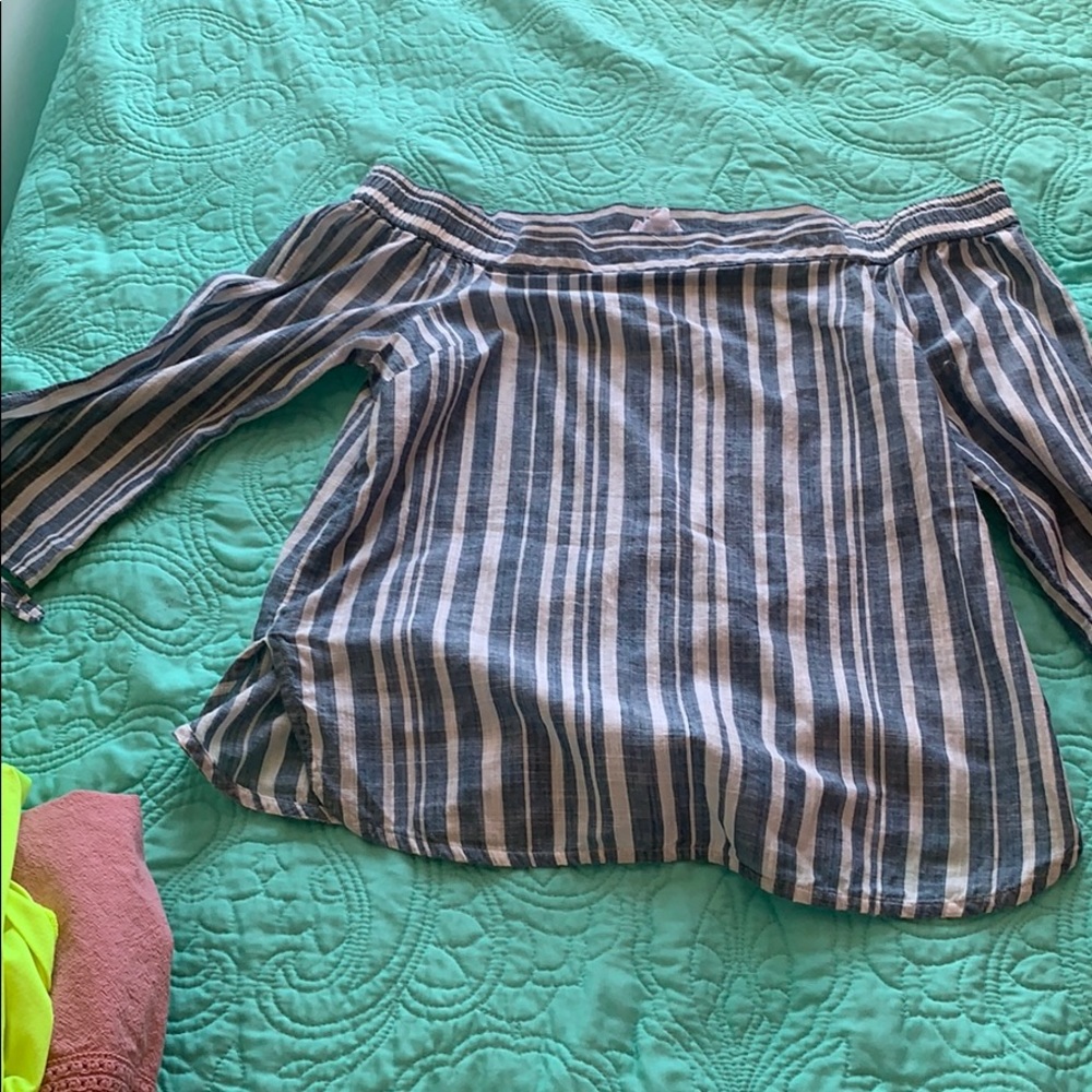 Off the shoulder shirt